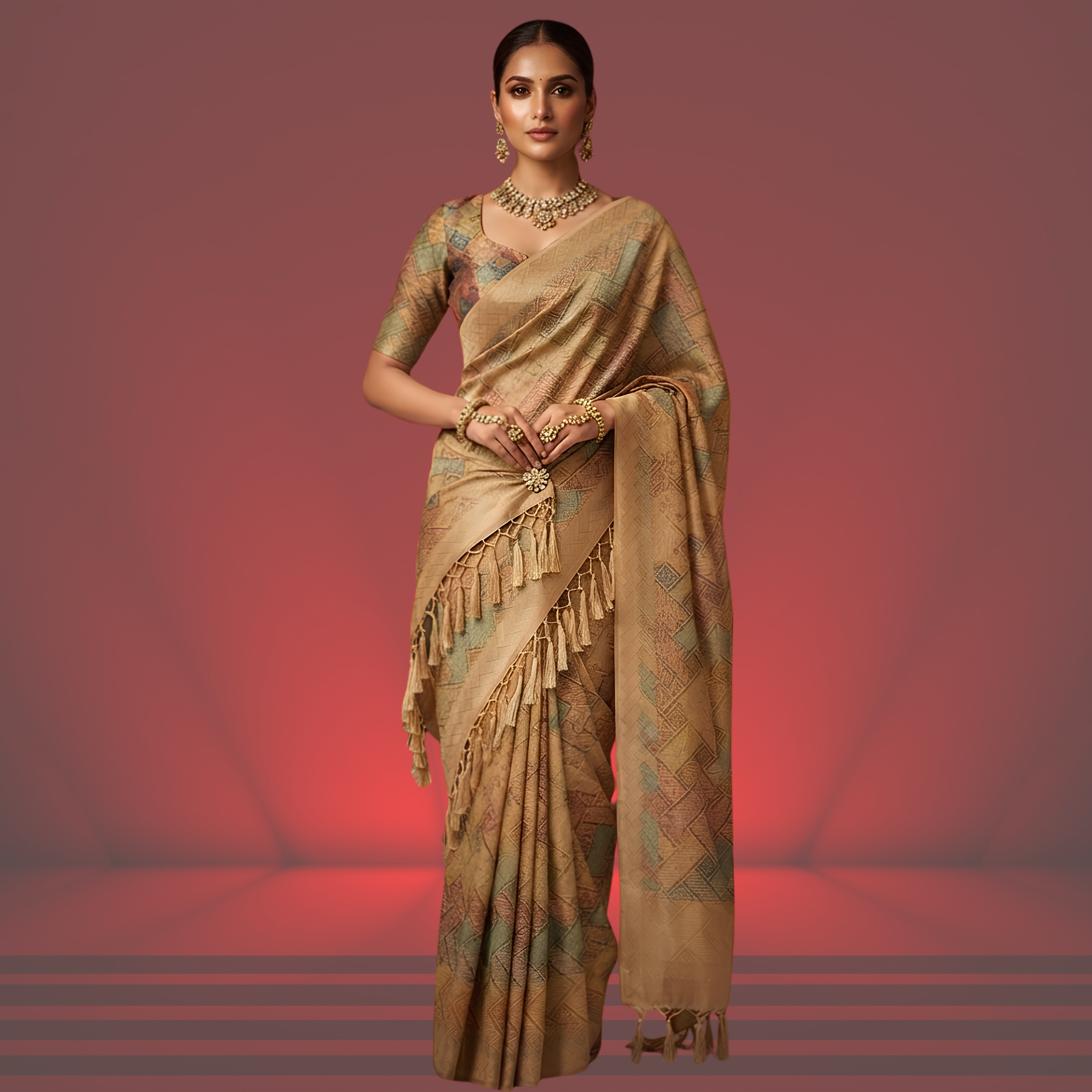 🍁 ট্র্যাডিশনাল লুকে মডার্ন টাচ 🍁